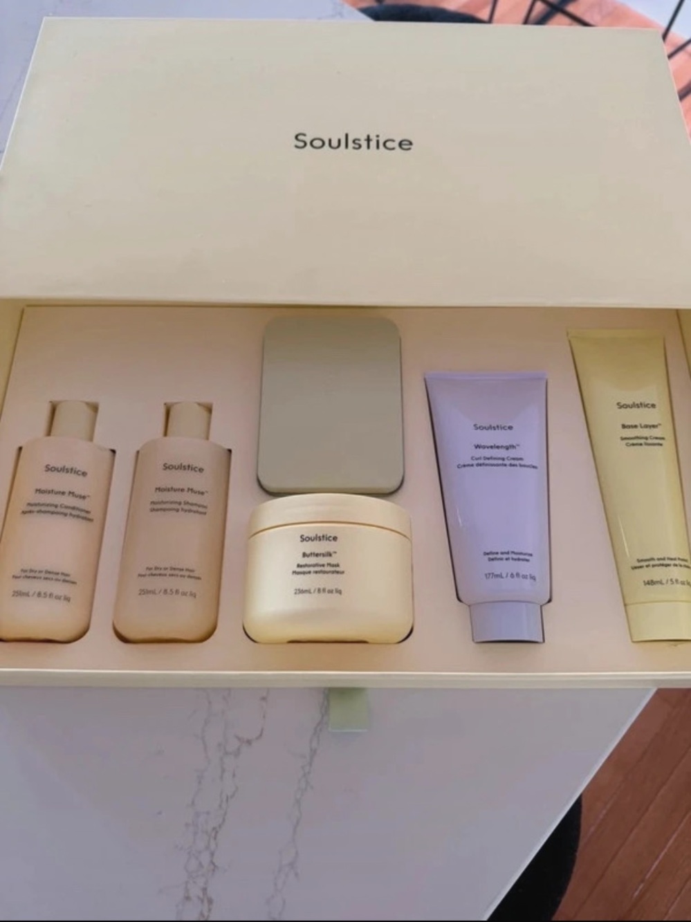 Brand new Soulstice curly hair products